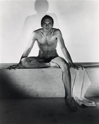 LYNES, GEORGE PLATT (1907-1955) Group of 3 photographs of Yul Brynner.